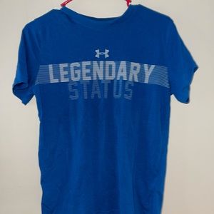 boys under armour tee